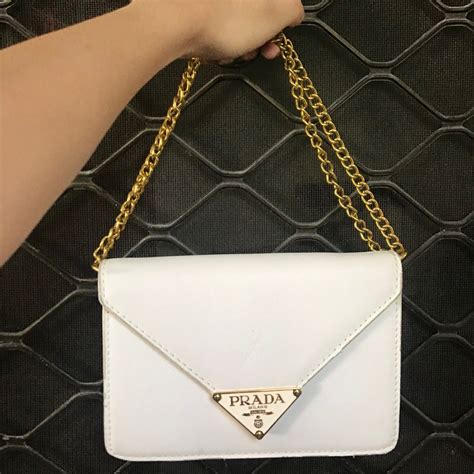 white prada sling bag|Prada sling bag for women.